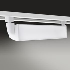 Alcon 13126 Architectural Fixed Connector 24 Inch LED Wall Wash Track Fixture with 90 Degree Vertical Adjustment
