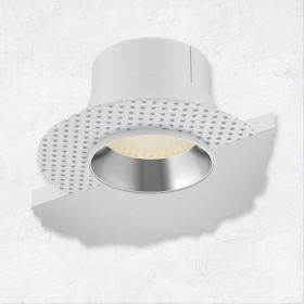 Alcon 14013-R Illusione 4-Inch LED Flanged Recessed Light
