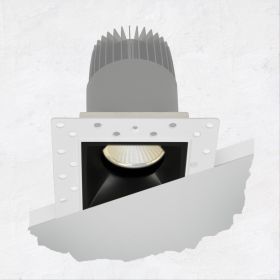 Alcon 14073-DIR Illusione 2.5-Inch Architectural LED Direct Square Recessed Light