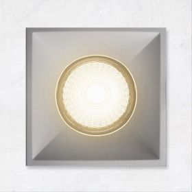 Alcon 14074-SF Illusione 4-Inch LED Square Fixed Recessed Light