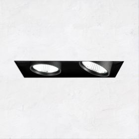 Alcon 14113-2 Oculare Architectural LED Adjustable 2-Head Pull-Down Fixture