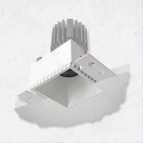 VE 14143-S 3-Inch Recessed LED Trimless Square Light