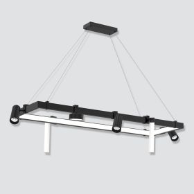 Alcon 15110 Rectangular LED Modular Lighting System Pendant 