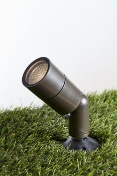 Alcon Lighting 9165 Directional Adjustable LED Architectural-Grade Outdoor Landscape Spotlight, Tree Uplighting, 120V, 360º rotate, 180º tilt