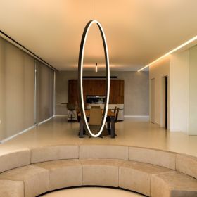 Alcon 12254 Circline Architectural LED Vertical Circular Pendant