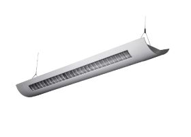 Alcon Lighting Delano 10104-8 T8 or T5HO 8 Foot Fluorescent Architectural Linear Suspended Light Fixture – Uplight (Indirect) and Downlight (Direct)