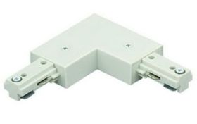 Alcon Two Circuit 13000-L-2 Universal L-Connector for LED Track Light