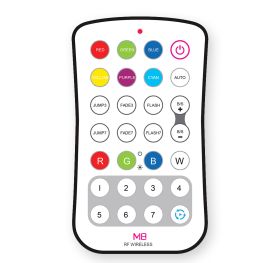 Color-Changing RF RGBW Single Zone Remote Control