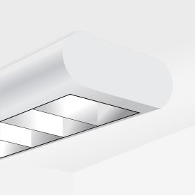 Alcon 12146-S Linear Surface-Mount Capsule LED Downlight