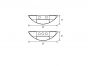 Image 5 of Alcon Lighting Casablanca 10105-8 8 Foot T8 and T5 2-Lamp Fluorescent Architectural Linear Suspended Light Fixture – Uplight (Direct) and Downlight (Indirect)