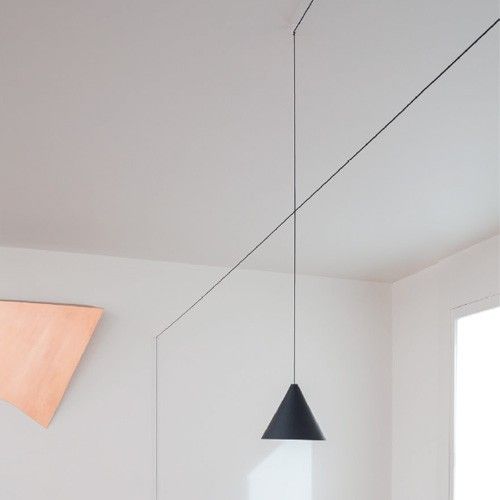 String Light Led Cone Pendant From Flos
