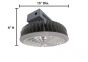 Image 2 of Maxlite MLHB150LED50N 150 Watt 5000K  BayMAX LED Round Pendant High Bay Fixture LED Warehouse Light