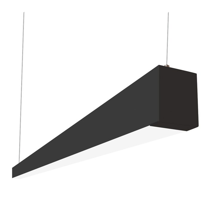 Alcon Lighting Beam 253 Series 12145 8 Led 2 5 Inch Aperture Foot Enclosed Linear Pendant Light Fixture Black Alconlighting Com Alcon Lighting Beam 253 Series 12145 8, Linear Pendant Light Fixture Black And White