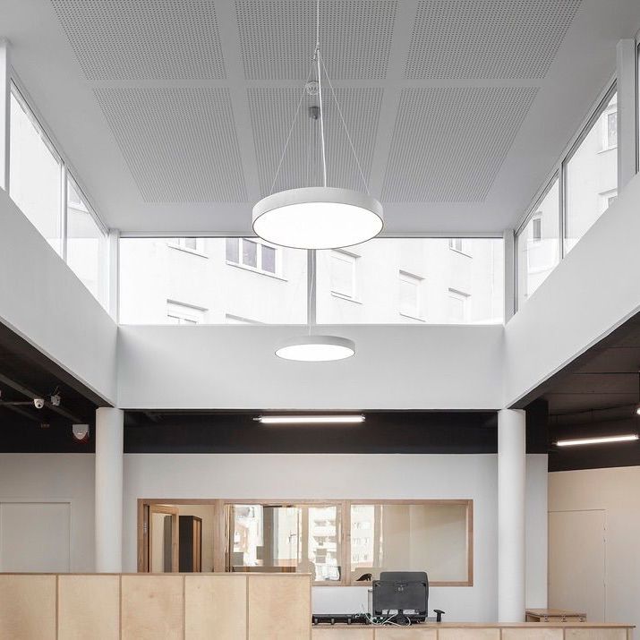 Ve 12201 Qs Skyline Architectural Led Round Pendant Mount Direct Indirect Light Fixture Alconlighting Com Ve 12201 Qs Skyline Architectural Led, Round Led Pendant Light Fixtures