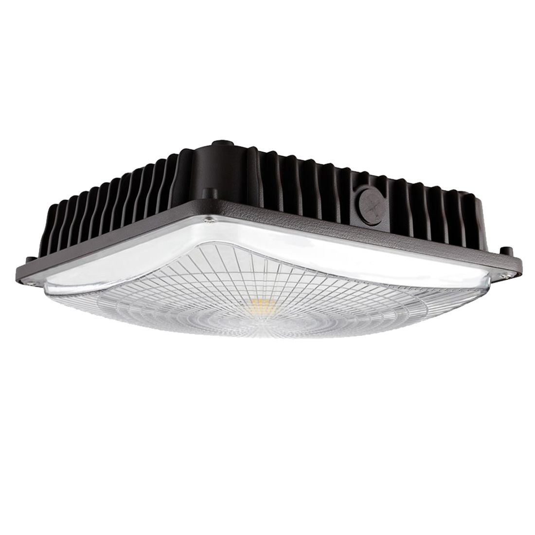 2Pack 70w LED Canopy Light Fixture White Track Lighting Waterproof IP65 120-277V 