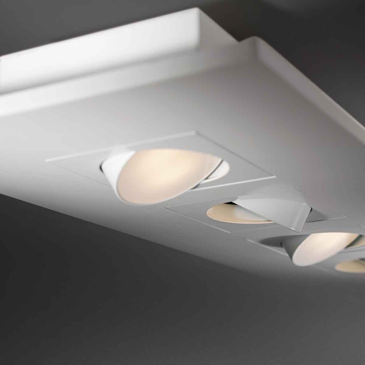 Alcon Lighting 12050 Elegante Architectural Led Surface Mount Adjustable Downlight Multiple Fixture