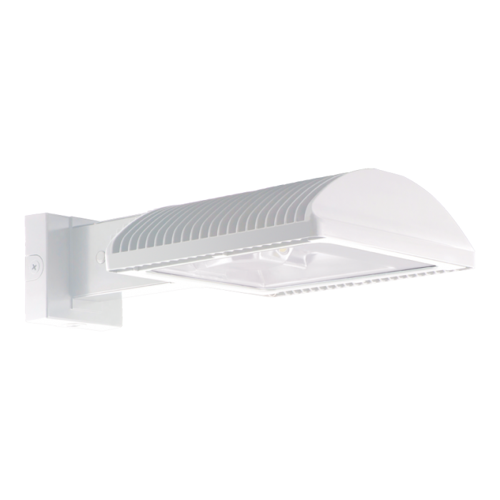Warm 3000 K Color Standard Type RAB Lighting WPLED4T150Y/PCS2 Ultra High Output/High Efficiency 150W LED Wallpack Warm 3000 K Color Standard Type RAB Lighting WPLED4T150Y/PCS2 Ultra High Output/High Efficiency 150W LED Wallpack
