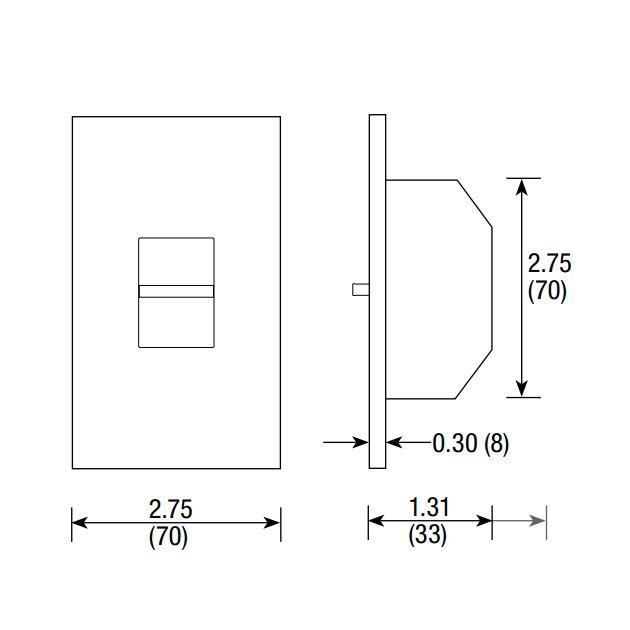 Lutron Nova T Ntstv Dv Wh 0 10v Slide To Off Dimmer Switch Single Pole 120 277v White 8a Max