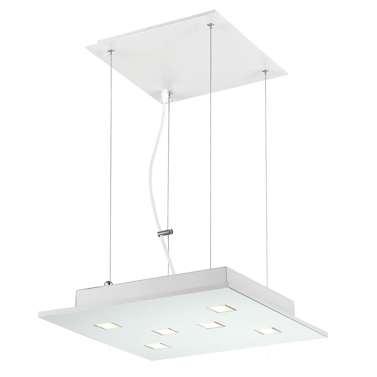 Alcon Lighting 12154 Cuadra 6 Light Led Architectural Suspended Pendant