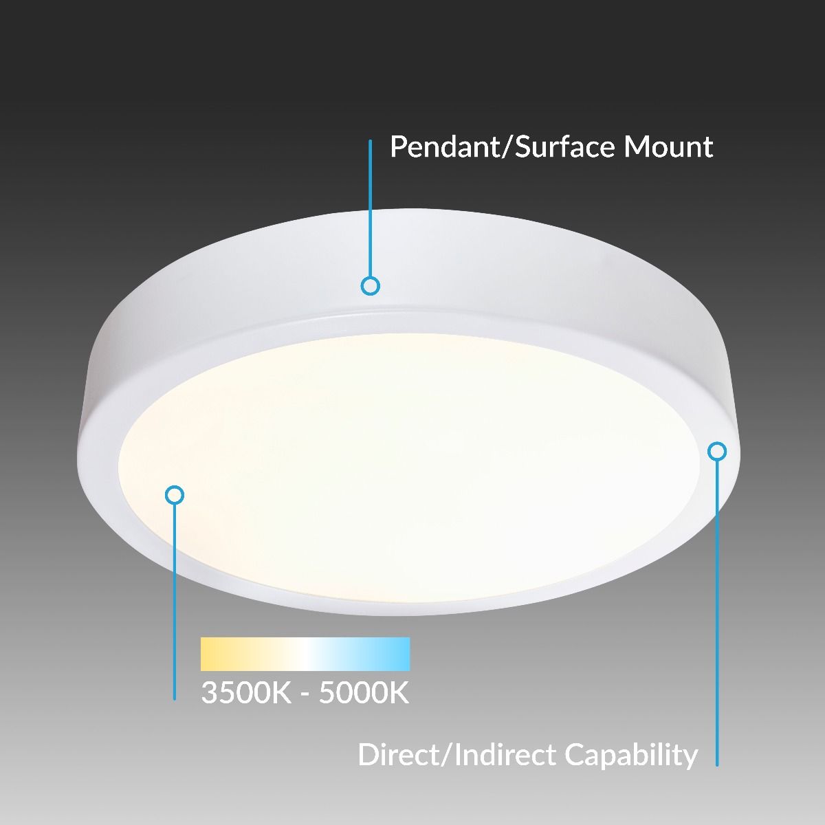 Alcon Lighting 12201 Qs Skyline Architectural Led Round Pendant Alcon Lighting 12201 Qs Skyline