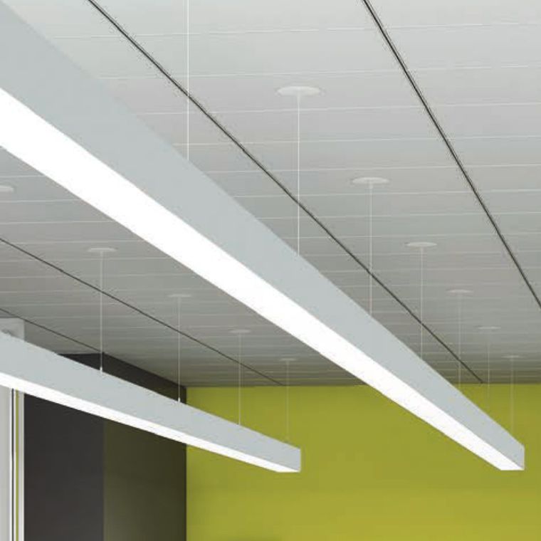 Axis Lighting B2sqdled Beam 2 Square Led Linear Pendant Light Beam 2 Square Led Linear Pendant Light