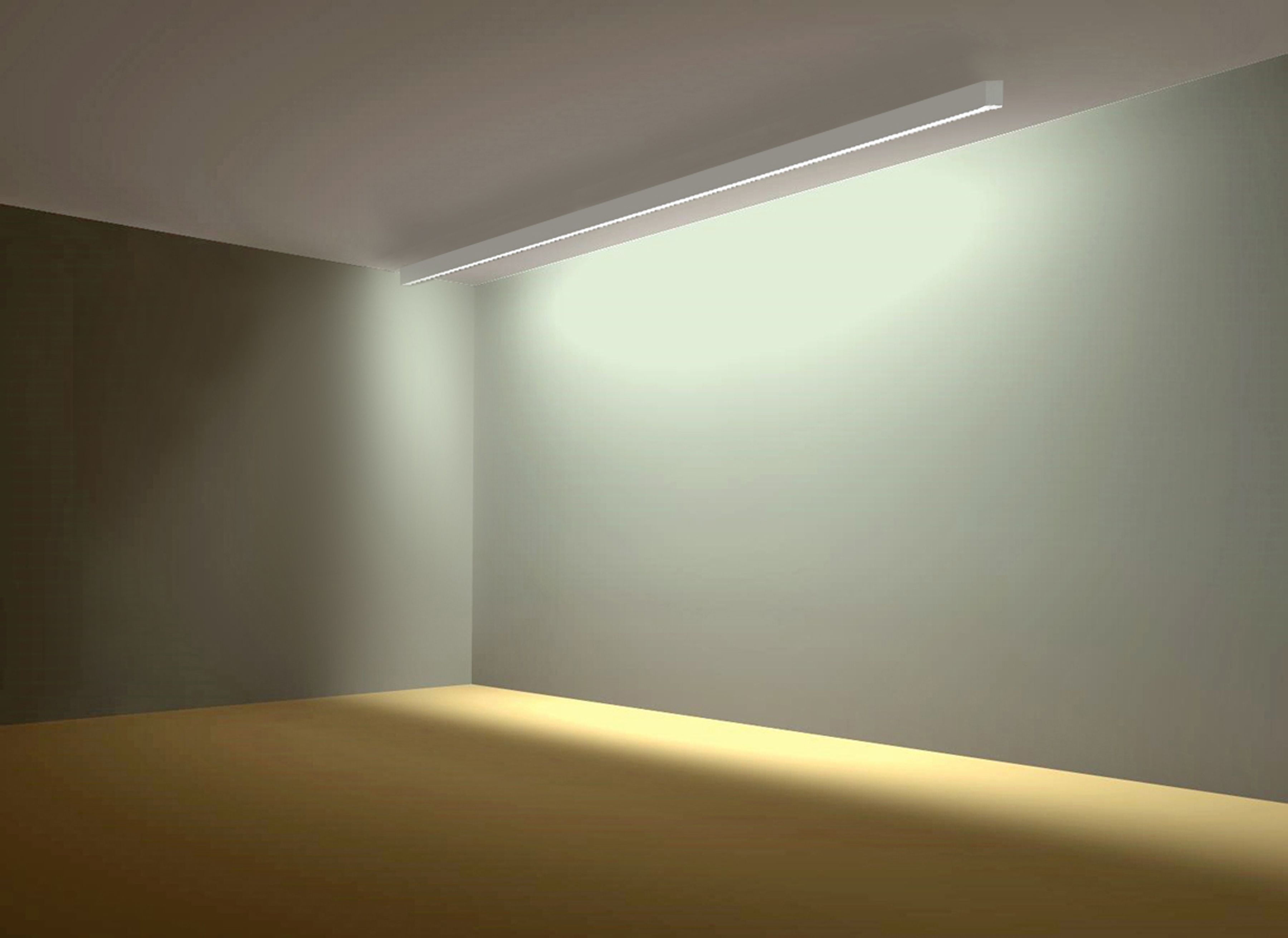 Alcon Lighting 12100 66 S Ww Continuum 66 Series Architectural Led Linear Surface Mount Wall Wash Light Fixture