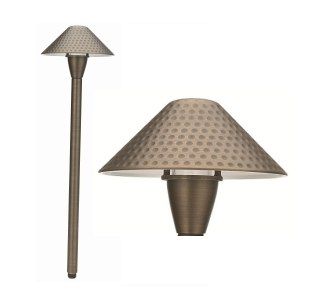 Alcon Lighting 9069 Golf Solid Br Low Voltage Led Architectural Alcon Lighting 9069 Golf Solid Br