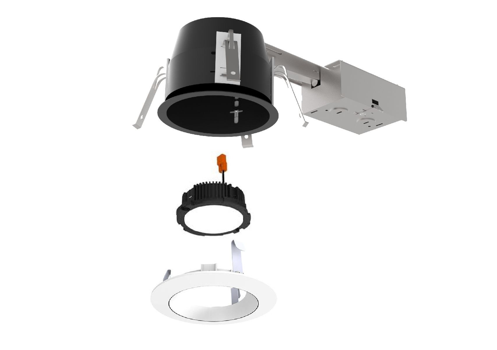 Dmf Lighting Drd2 Recessed Led Downlight 4 Inch Shallow Aperture Lighting Drd2 Recessed Led Downlight