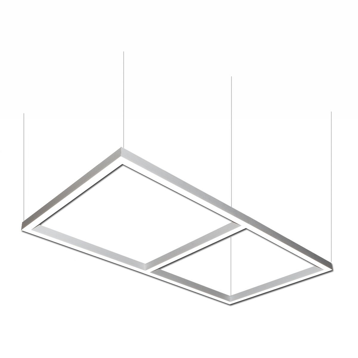 Alcon Lighting 12100 22 P Rc Continuum Architectural Led 48 Inch X 96 Rectangle Pendant Direct Light Fixture Alcon Lighting 12100 22 P Rc Continuum Architectural Led 48 Inch X 96 Rectangle Pendant Direct Light Fixture