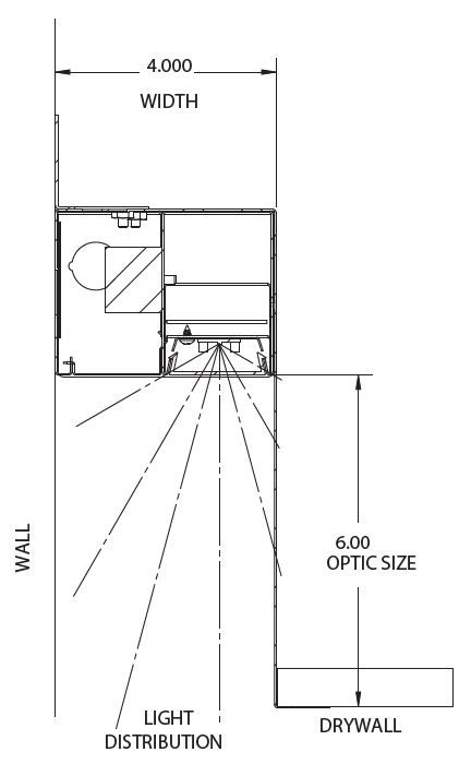 Alcon Lighting 15233 Architectural 4 Perimeter Led Cove Recessed Light Fixture