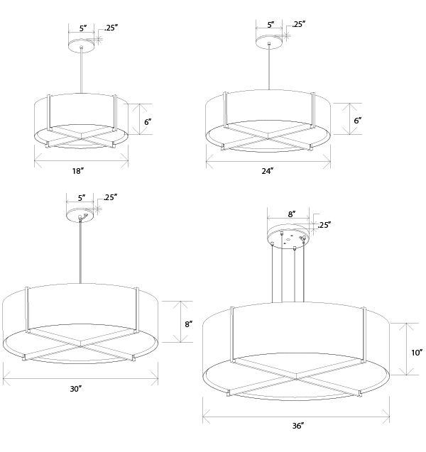 Cerno Plura 06 230 Led Pendant Light
