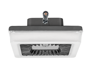Rab Porto Prt Led Garage Canopy Light With Multi Level Motion Sensor