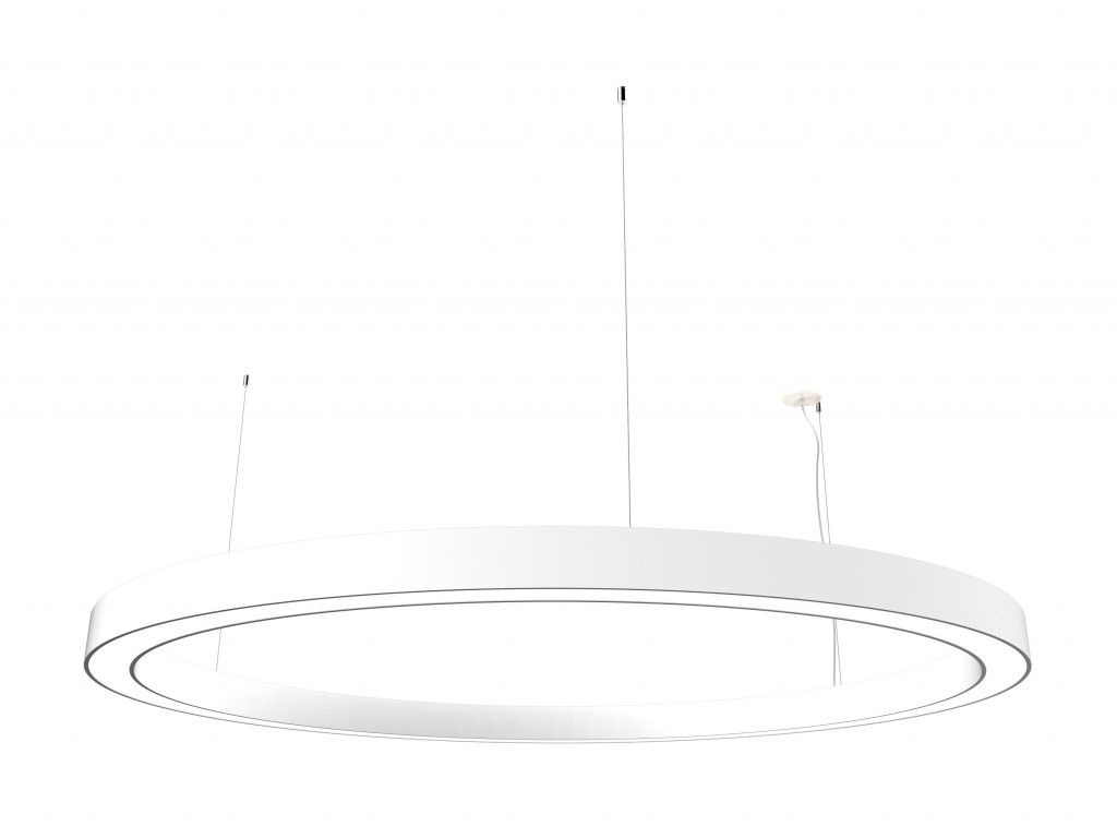 Betacalco Ring White Led Direct Indirect Pendant Light Fixture Alconlighting Com Betacalco Ring White Led Direct, Direct Indirect Led Lighting Fixtures
