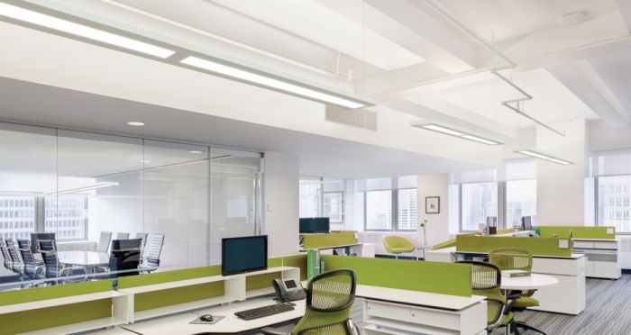Philips Ledalite 7406 Sync Suspended Led Linear Pendant Light Fixture Direct Indirect Alconlighting Com