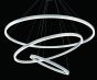 Image 4 of Alcon Lighting 12234 Cirkel Three-Tier 60.75 Inches LED Architectural Suspended Pendant Chandelier