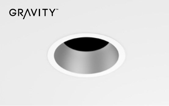 Image 1 of Intense Lighting IHOL-6DR 6" Gravity Round LED Downlight Light + Trim + Housing