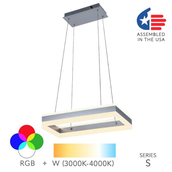 Alcon Lighting 12270 1 Redondo Suspended Architectural Led 1 Tier Ring Light Direct Indirect