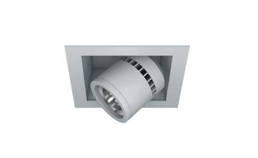 Image 1 of Cylindrix® III Mini C3MSR-1 LED Multiple Semi-Recessed 1 Light + Housing