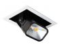Image 1 of Intense Lighting ICL-MBW2 MBW2 LED Square Adjustable Pull Down Downlight Recessed Light + Trim + Housing