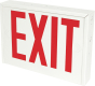 Image 1 of Alcon 16122 New York City Compliant Steel LED Exit Sign