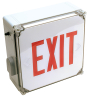 Image 1 of Alcon 16118 Wet Location Silicone Gasket LED Exit Sign