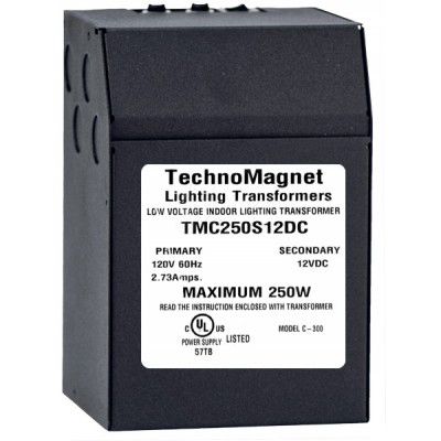 Image 1 of 250W 12V DC Indoor Dimmable LED DC Magnetic Transformer Driver