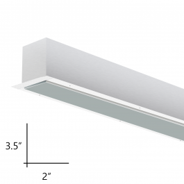 light recessed linear alcon lighting led foot i253 alconlighting fixture architectural direct mount series