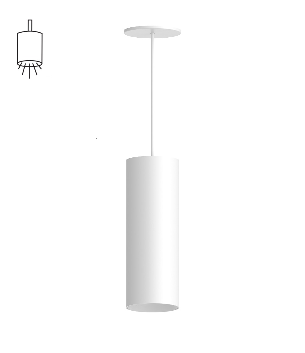 Alcon Lighting 12305P Cilindro II Architectural LED Medium Modern