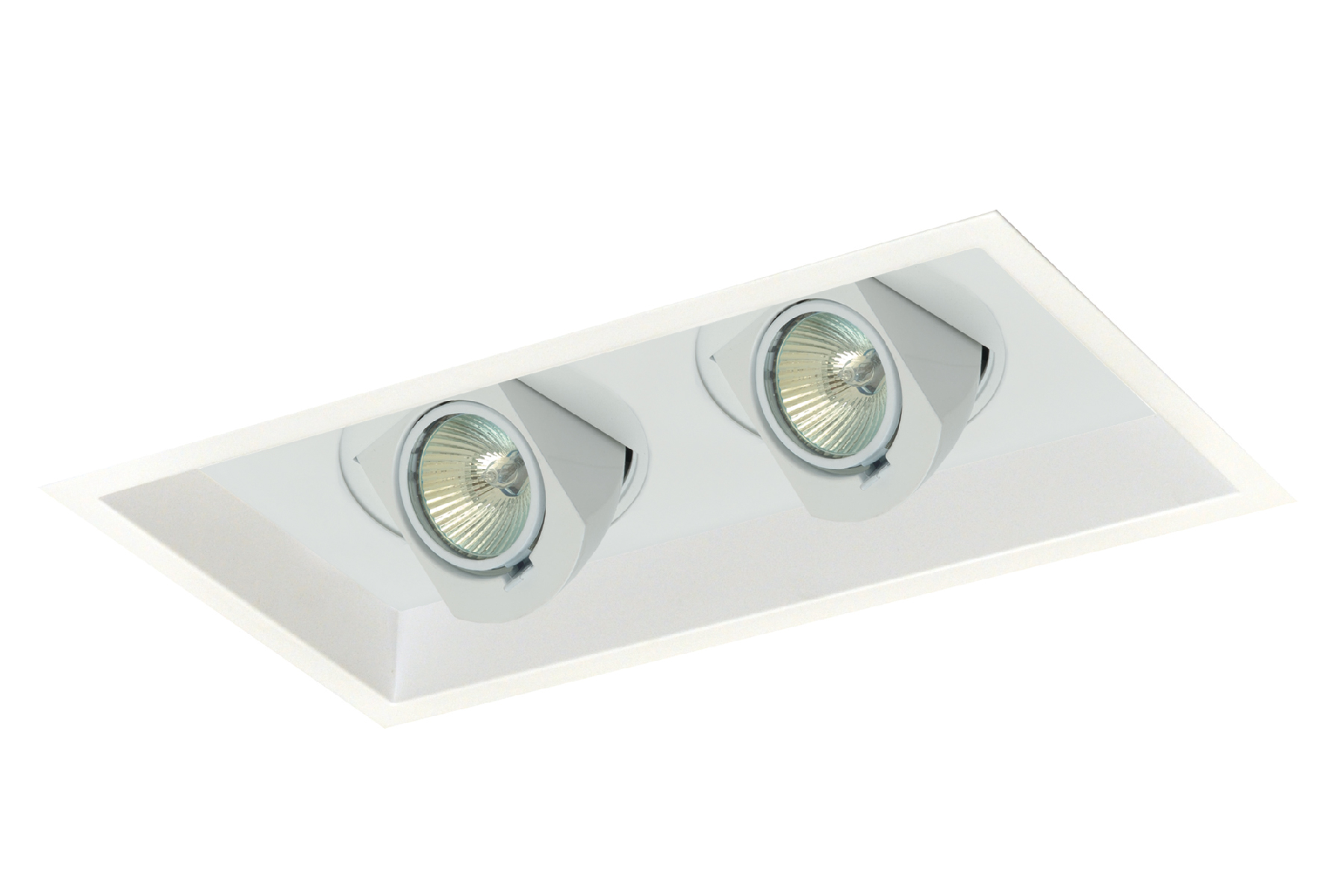 Alcon Lighting Oculare 14019-2 Adjustable Pull Down Multiple LED Dimmable Recessed Rectangular Light