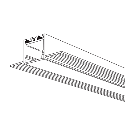 Recessed Trimless